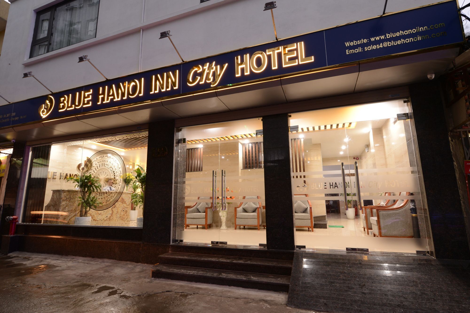 Blue Hanoi Inn City Hotel Hanói Exterior foto